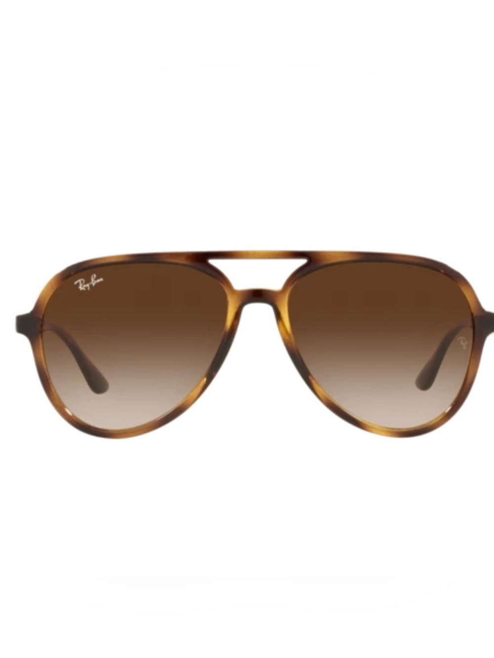 NIB Authentic Ray-Ban Cats 5000 Matte Havana Gradient Aviator Sunglasses